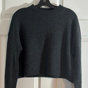 N. Peal Cropped Cashmere Sweater
